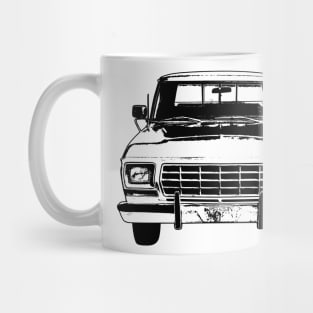 F 150 Ranger Supercab Sketch Art Mug